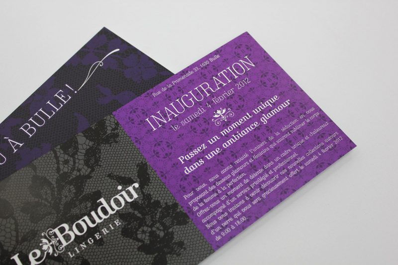 graphisme invitation le-boudoir-lingerie