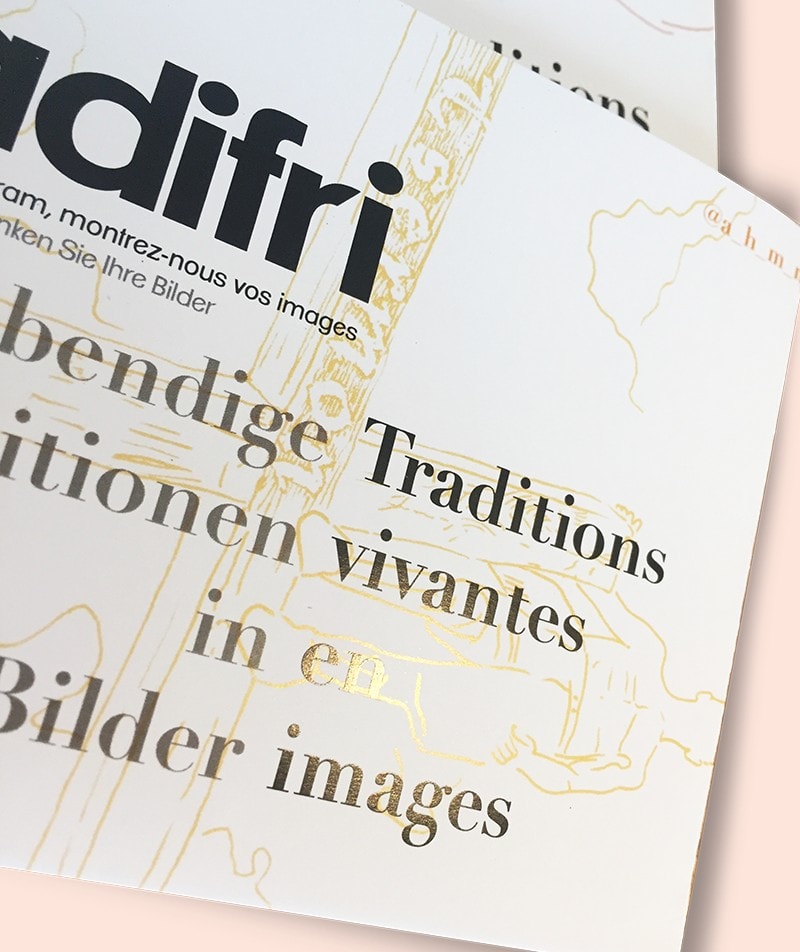 flyer dépliant tradifri