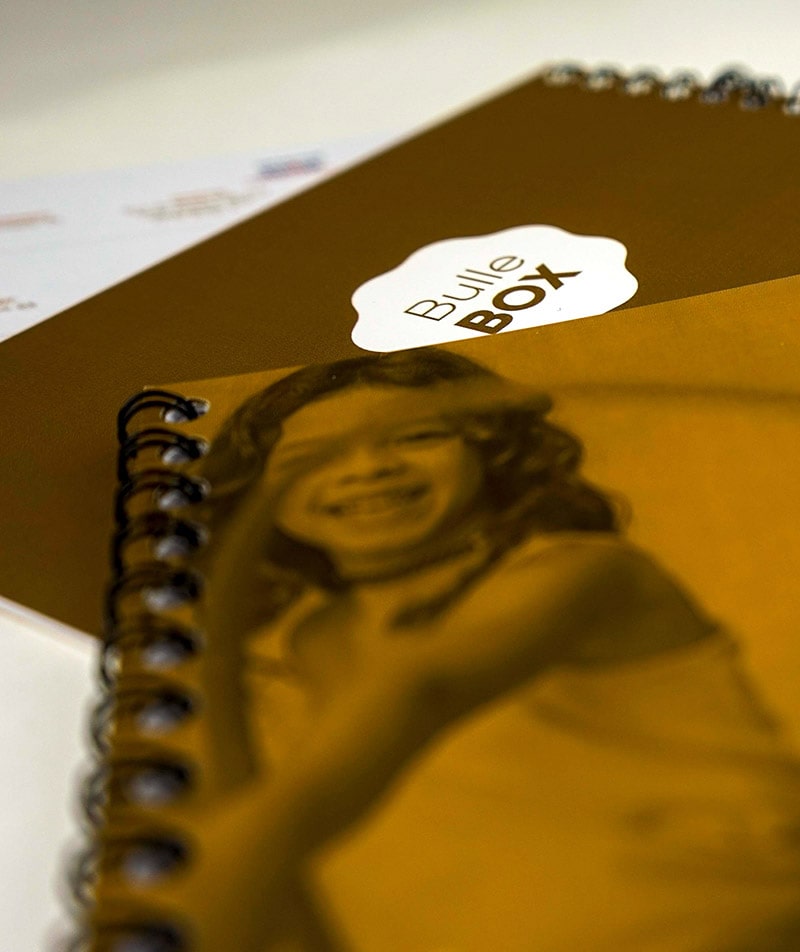 carnet de bons bulle box édition