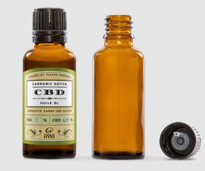 Etiquettes packaging bouteille CBD chanvre-info cannabis sativa