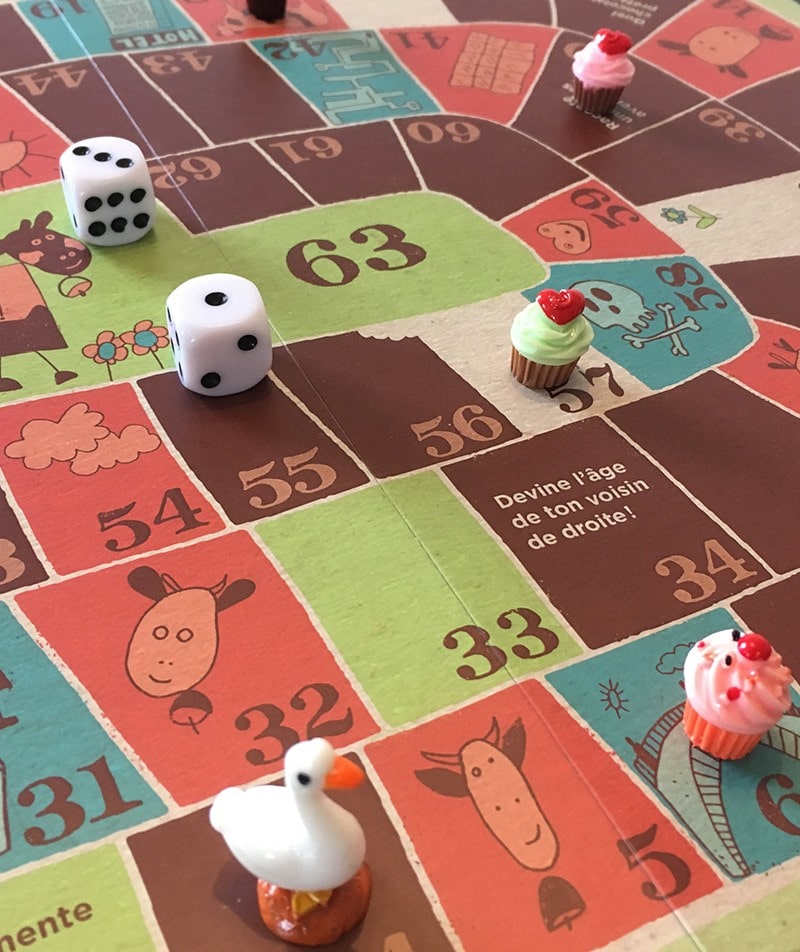 graphisme plateau jeu oie