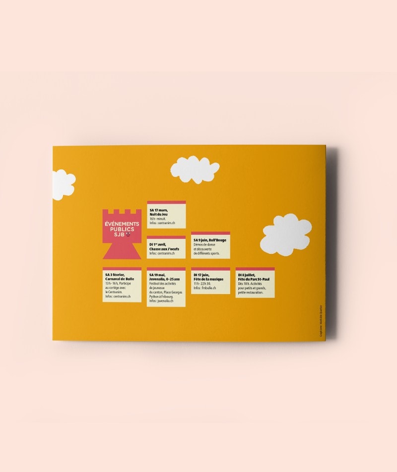 flyer illustration graphisme centranim Bulle