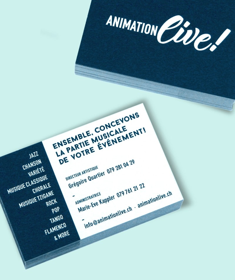 Logotype lettering Animation live