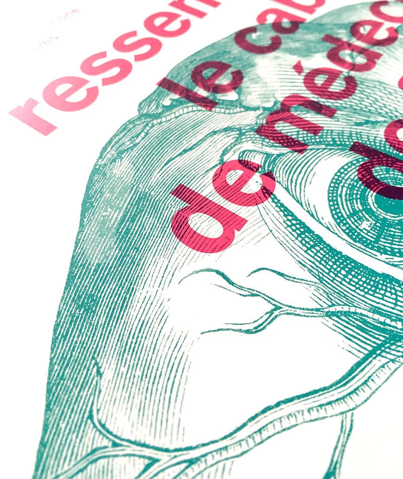 Design graphique dépliant médical
