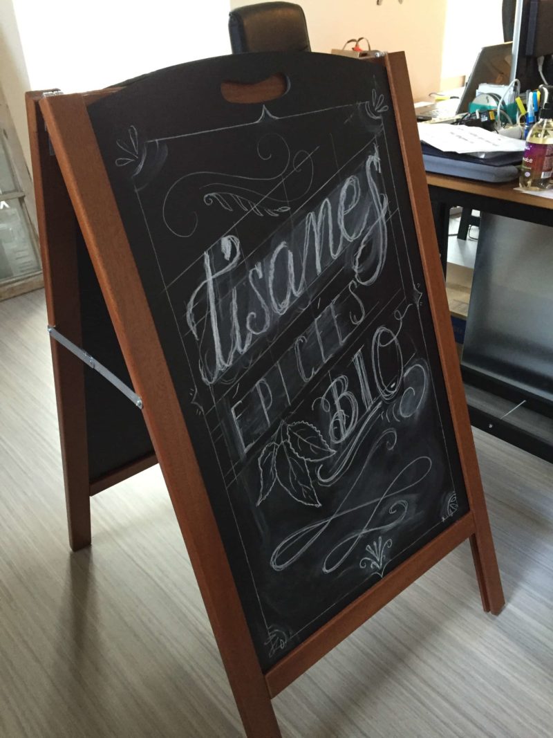 Stop-trottoir Lettering